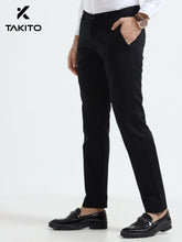 Load image into Gallery viewer, TAKITO COTTON COMFORT PANTS - BLACK