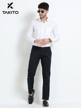 Load image into Gallery viewer, TAKITO COTTON COMFORT PANTS - NAVY BLUE