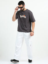 Load image into Gallery viewer, TAKITO PRINTED ROUND NECK - DARK ASH