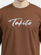 Load image into Gallery viewer, TAKITO IMPORTED ROUND NECK T SHIRT - BROWN