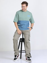 Load image into Gallery viewer, Cargo Baggy Pant - L Green