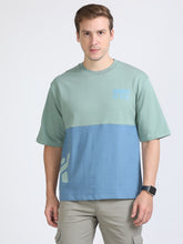 Load image into Gallery viewer, Over Sized T shirt - Olive, Skyblu