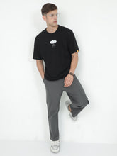 Load image into Gallery viewer, Linen Cargo Baggy Pant - Dark Ash