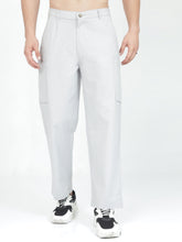 Load image into Gallery viewer, Linen Cargo Baggy Pant - Ash