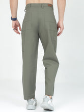 Load image into Gallery viewer, Linen Cargo Baggy Pant - Green