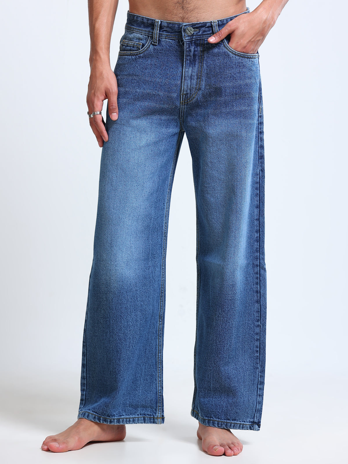 VINTAGE BLUE BAGGY MEN