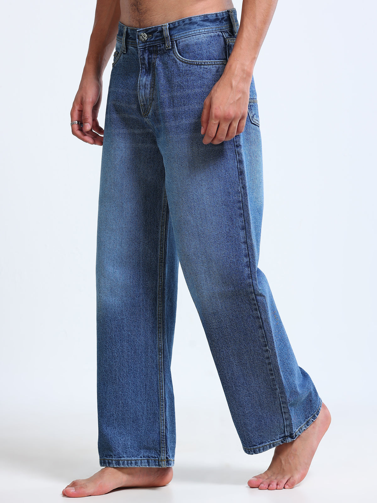 VINTAGE BLUE BAGGY MEN