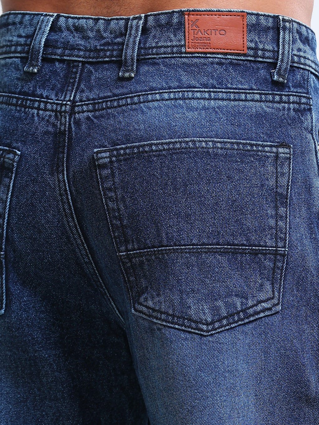 DENIM BLUE BAGGY MEN