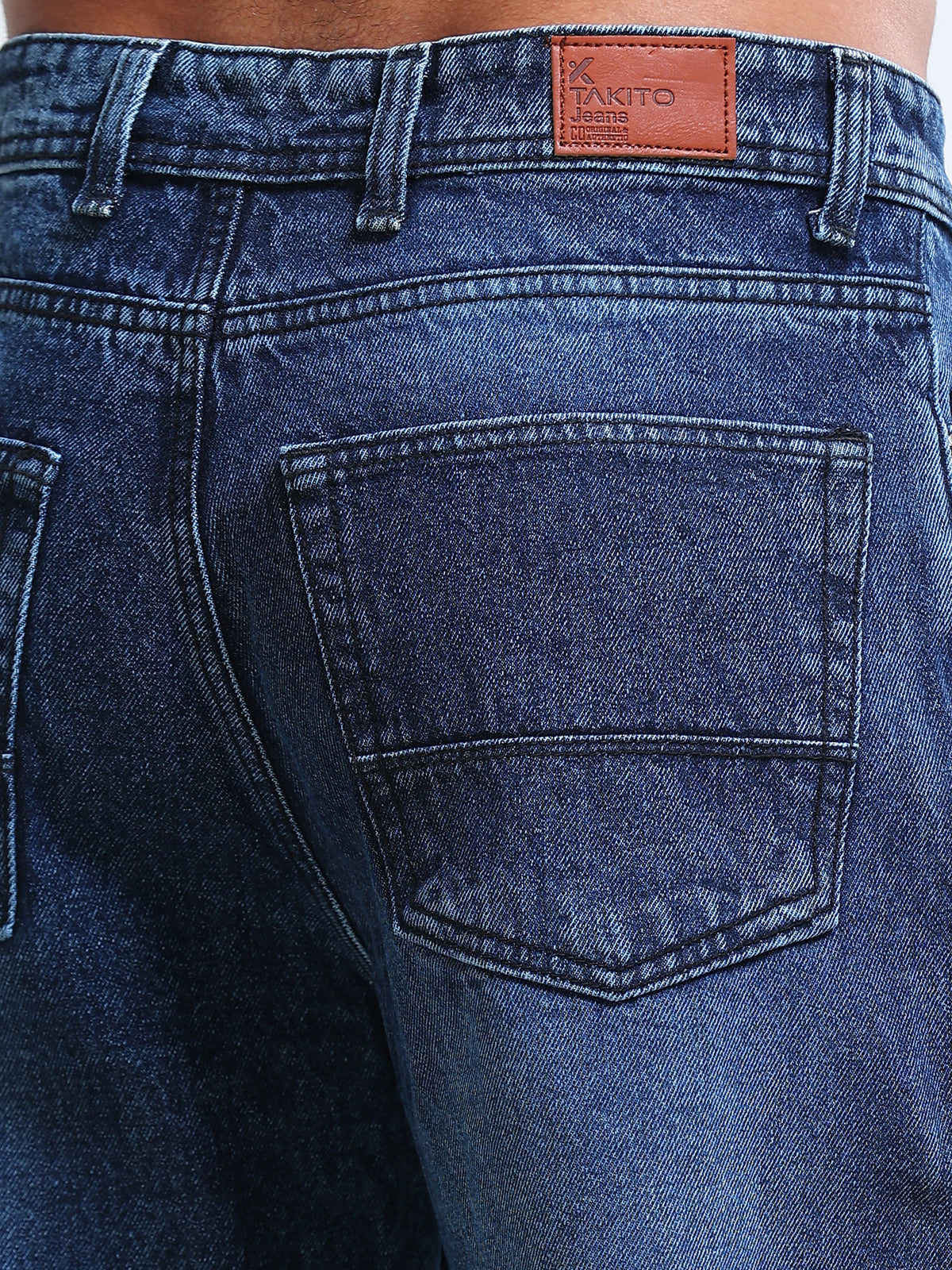 DENIM BLUE BAGGY MEN