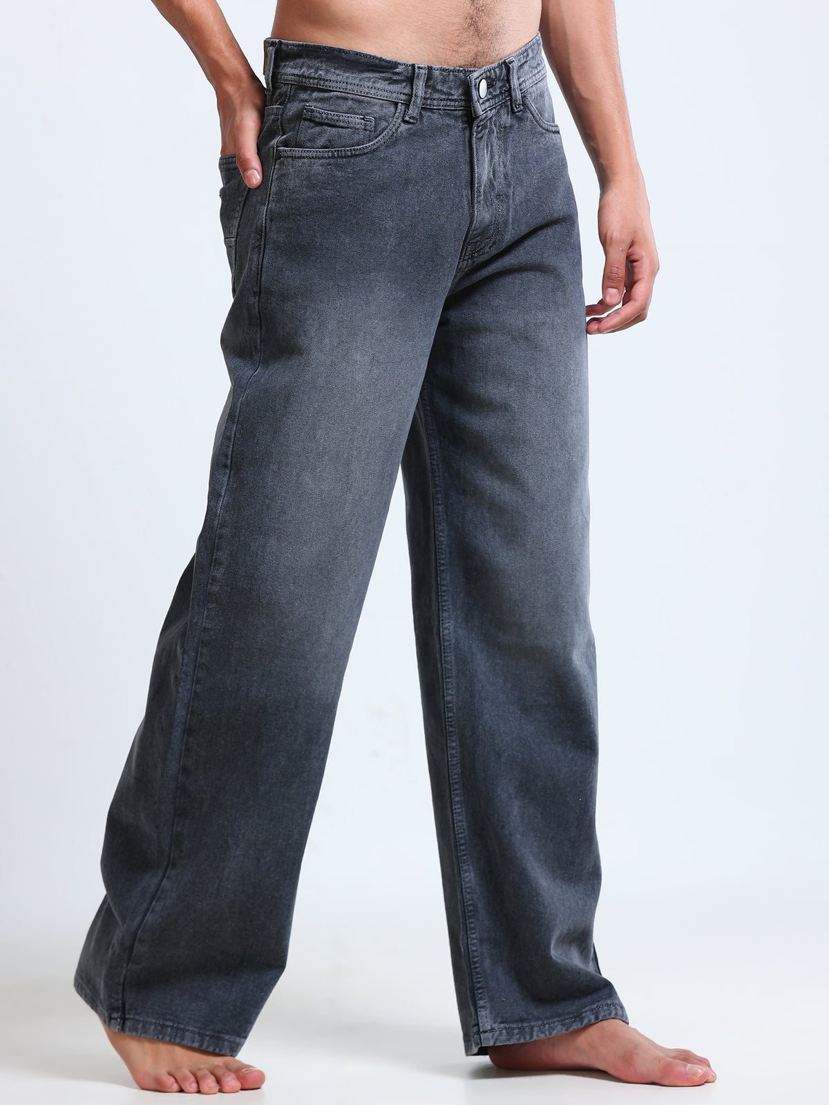 VINTAGE GREY BAGGY MEN