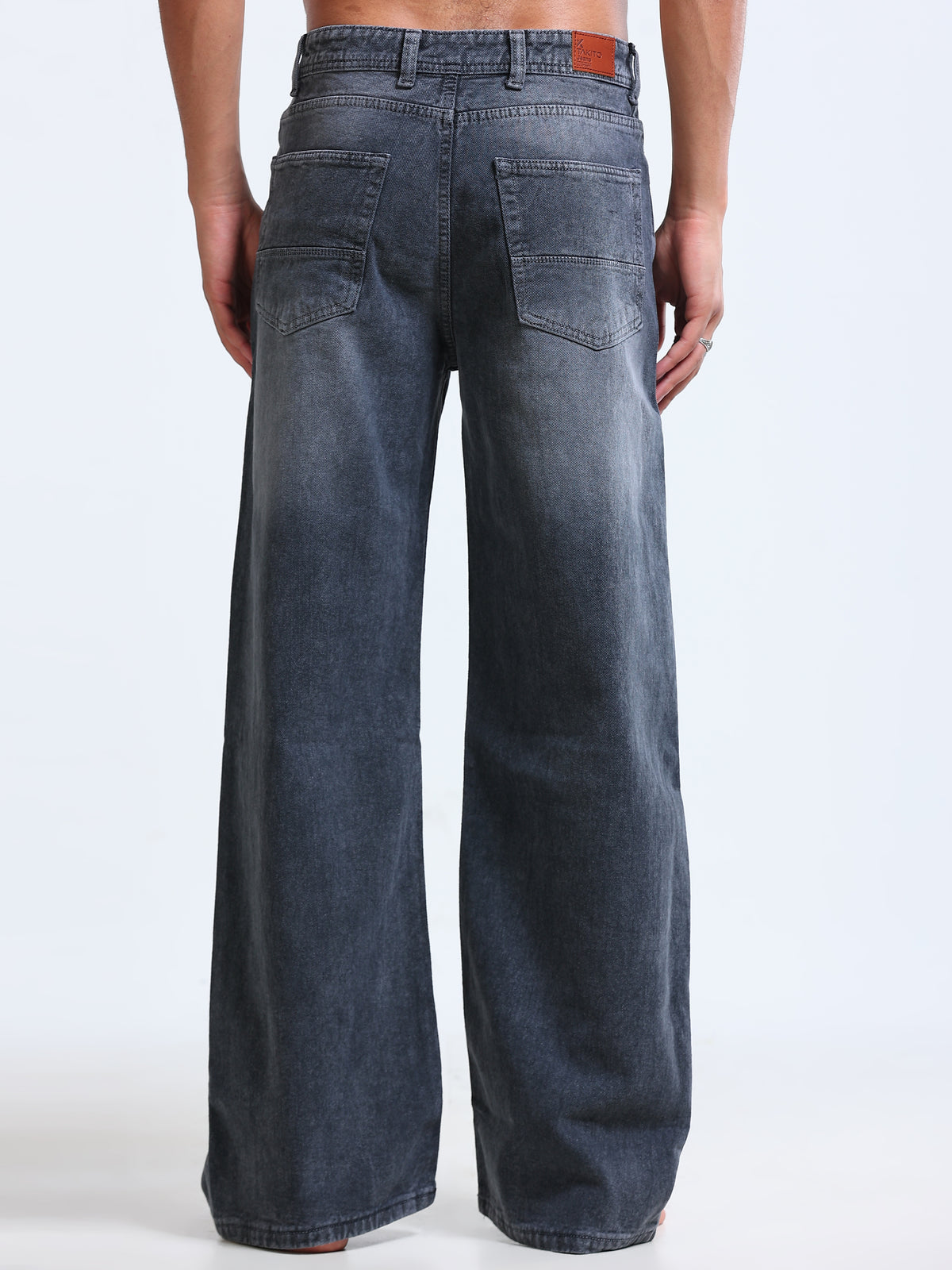 VINTAGE GREY BAGGY MEN