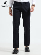 Load image into Gallery viewer, TAKITO COTTON COMFORT PANTS - NAVY BLUE