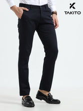 Load image into Gallery viewer, TAKITO COTTON COMFORT PANTS - NAVY BLUE
