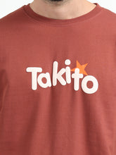 Load image into Gallery viewer, TAKITO PRINTED ROUND NECK - BROWN