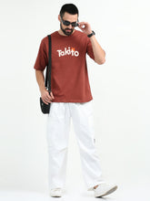 Load image into Gallery viewer, TAKITO PRINTED ROUND NECK - BROWN