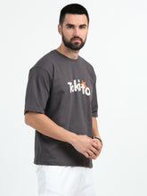 Load image into Gallery viewer, TAKITO PRINTED ROUND NECK - DARK ASH
