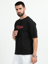 Load image into Gallery viewer, TAKITO PRINTED ROUND NECK - BLACK