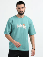 Load image into Gallery viewer, TAKITO PRINTED ROUND NECK - BLUE