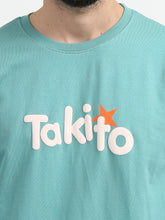 Load image into Gallery viewer, TAKITO PRINTED ROUND NECK - BLUE