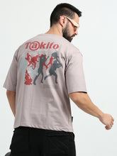 Load image into Gallery viewer, TAKITO PRINTED ROUND NECK - STEEL GREY
