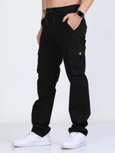 Load image into Gallery viewer, Cargo Baggy Pant - Black