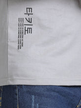 Load image into Gallery viewer, Round Neck Printed T Shirt - L Grey