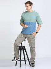 Load image into Gallery viewer, Over Sized T shirt - Olive, Skyblu