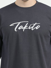 Load image into Gallery viewer, TAKITO IMPORTED ROUND NECK T SHIRT - DARK ASH