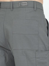 Load image into Gallery viewer, Linen Cargo Baggy Pant - Dark Ash