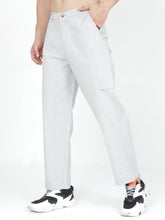 Load image into Gallery viewer, Linen Cargo Baggy Pant - Ash