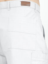 Load image into Gallery viewer, Linen Cargo Baggy Pant - Ash