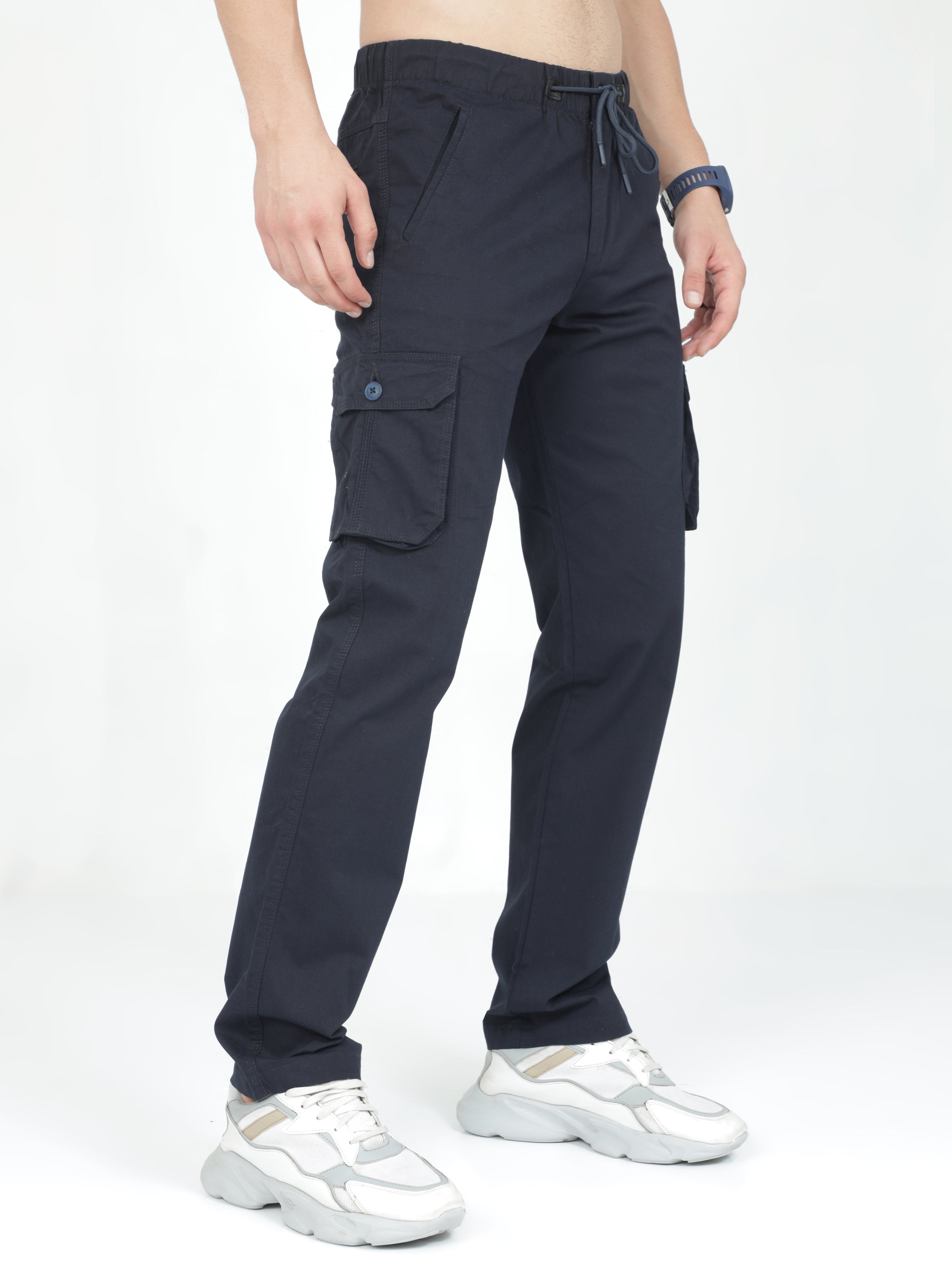 XFLWAM Men's Cargo Cargo Lightweight Work Pants Hiking Ripstop Cargo Pants  Relaxed Fit Mens Cargo Pant-Reg and Big and Tall Sizes Navy Blue L -  Walmart.com