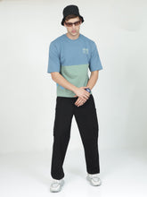 Load image into Gallery viewer, Linen Cargo Baggy Pant - Black