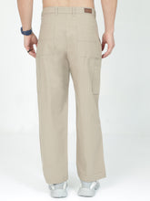 Load image into Gallery viewer, Linen Cargo Baggy Pant - Kakhee